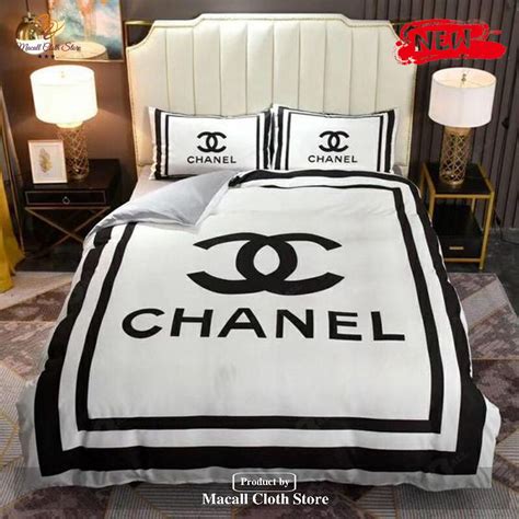 white chanel bedspread|chanel bedspreads clearance.